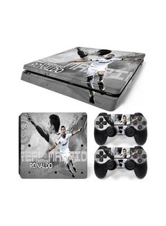 Console And Controller Sticker Set For PlayStation 4 Slim Ronaldo