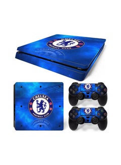 Console And Controller Sticker Set For PlayStation 4 Slim Chelsea