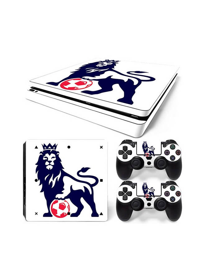 Console And Controller Sticker Set For PlayStation 4 Slim Football