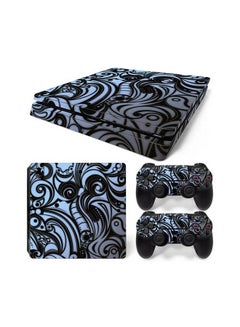 Console And Controller Sticker Set For PlayStation 4 Slim Tartoon