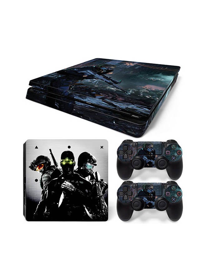 Console And Controller Sticker Set For PlayStation 4 Slim The Devision - v1622956394/N47677338A_1