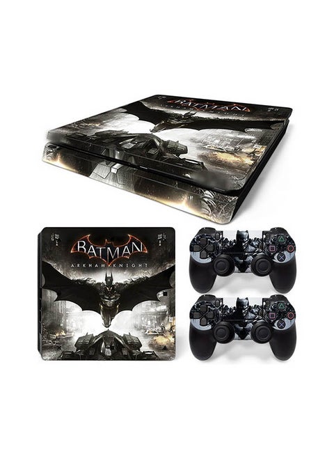 Console And Controller Sticker Set For PlayStation 4 Slim Batman
