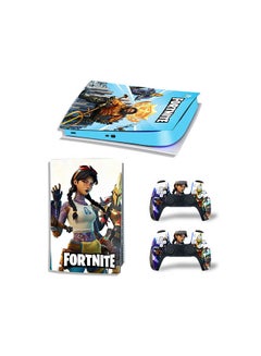 Console And Controller Sticker Set For PlayStation 5 Digital Version Fortnite