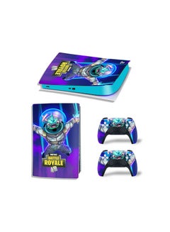 مجموعة ملصقات لجهاز الألعاب وذراع التحكم لجهاز بلايستيشن 5 الإصدار الرقمي مستوحاة من Battle Royal
