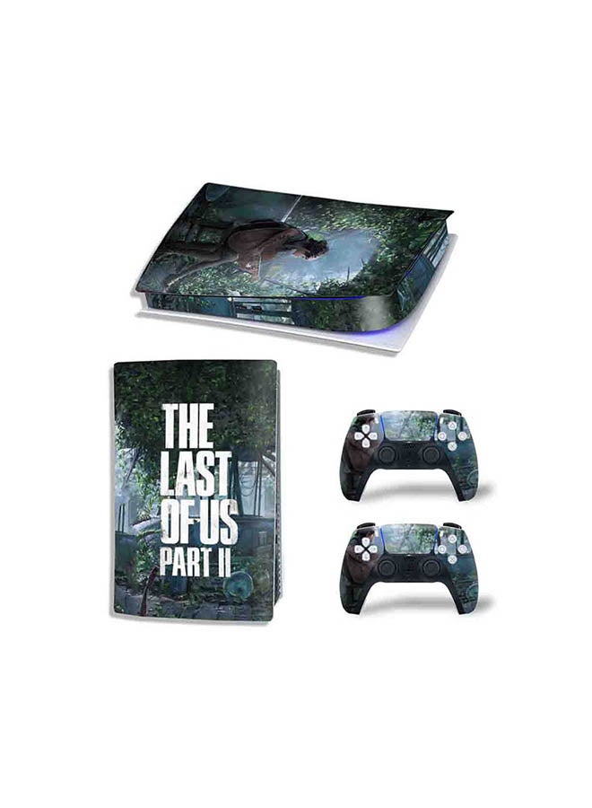 Vinyl Decal Console And Controller Sticker Set For PlayStation 5 Digital Version The Last of Us 