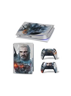 Console And Controller Sticker Set For PlayStation 5 Digital Version Witcher