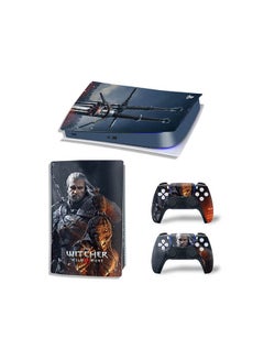 Console And Controller Sticker Set For PlayStation 5 Digital Version Witcher
