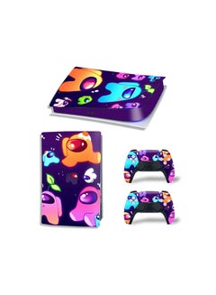 Console And Controller Sticker Set For PlayStation 5 Digital Version