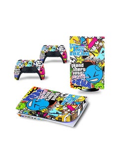 Console And Controller Sticker Set For PlayStation 5 Disc Version SEGA