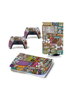 Console And Controller Sticker Set For PlayStation 5 Disc Version Grand Theft Auto