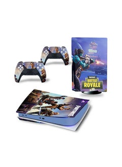 Console And Controller Sticker Set For PlayStation 5 Disc Version Battle Royale