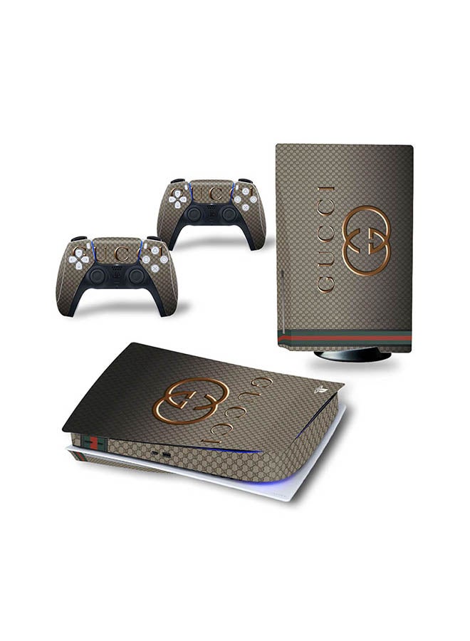 Vinyl Decal Vinyl Decal Console And Controller Sticker Set For Playstation 5 Disc Version N47677567A