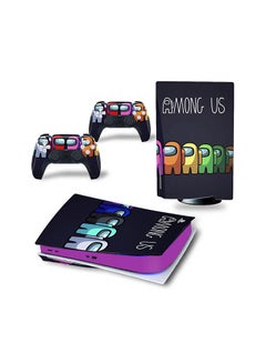 Console And Controller Sticker Set For PlayStation 5 Disc Version Among Us