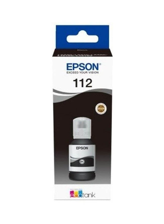 EPSON 112 Ecotank Pigment Ink Bottle Black