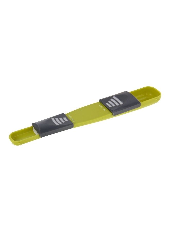 Creative Adjustable Spoon With 9 Different Accurate Measurement Green  - Image 2