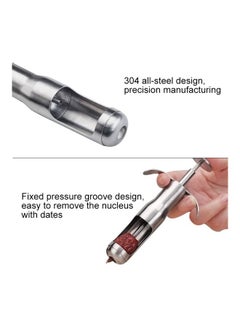 Generic Red Date Pitting Device Silver  - Image 3