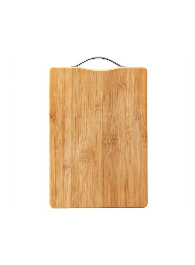 Rectangular Bamboo Chopping Board Brown - Image 2