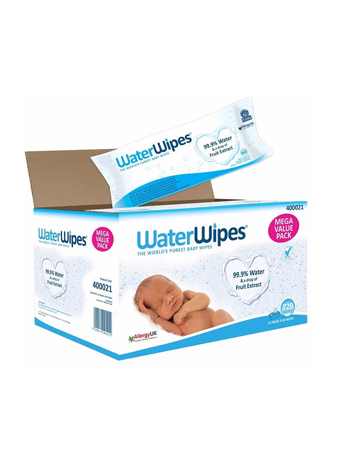 WaterWipes - Mega Value Baby Wipes, 24x60, 1440 Wipes - Image 1