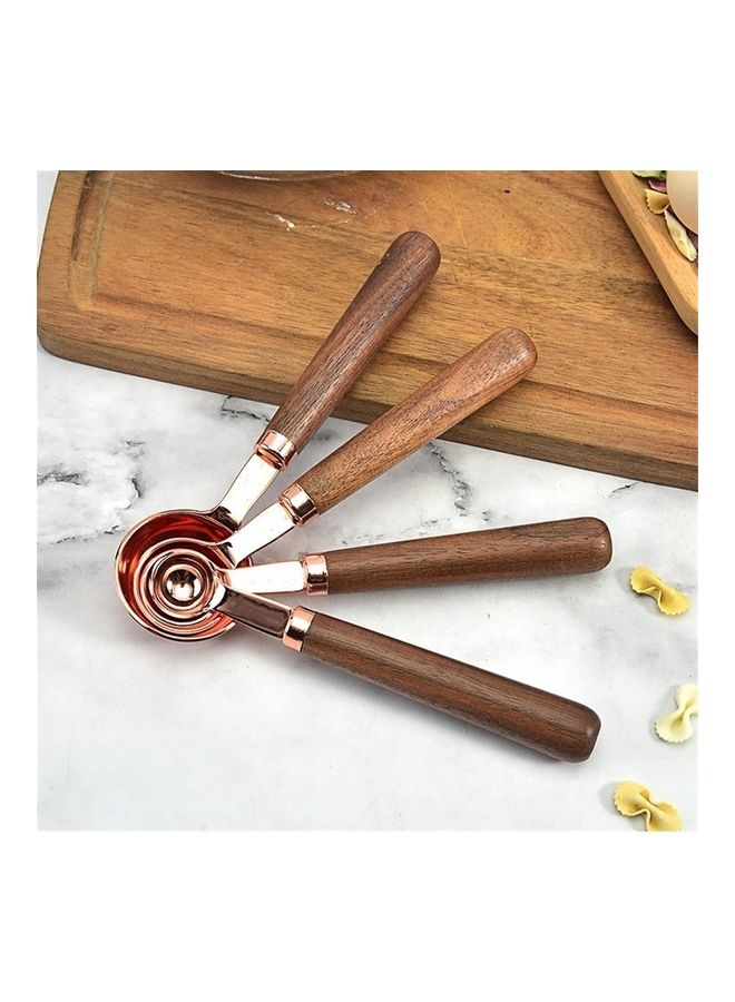 4-Piece Measuring Spoon Set Multicolour  - Image 1