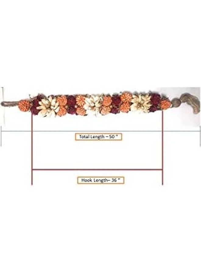Shreeji Eco-Friendly Sola Toran Multicolour 50inch - Image 2