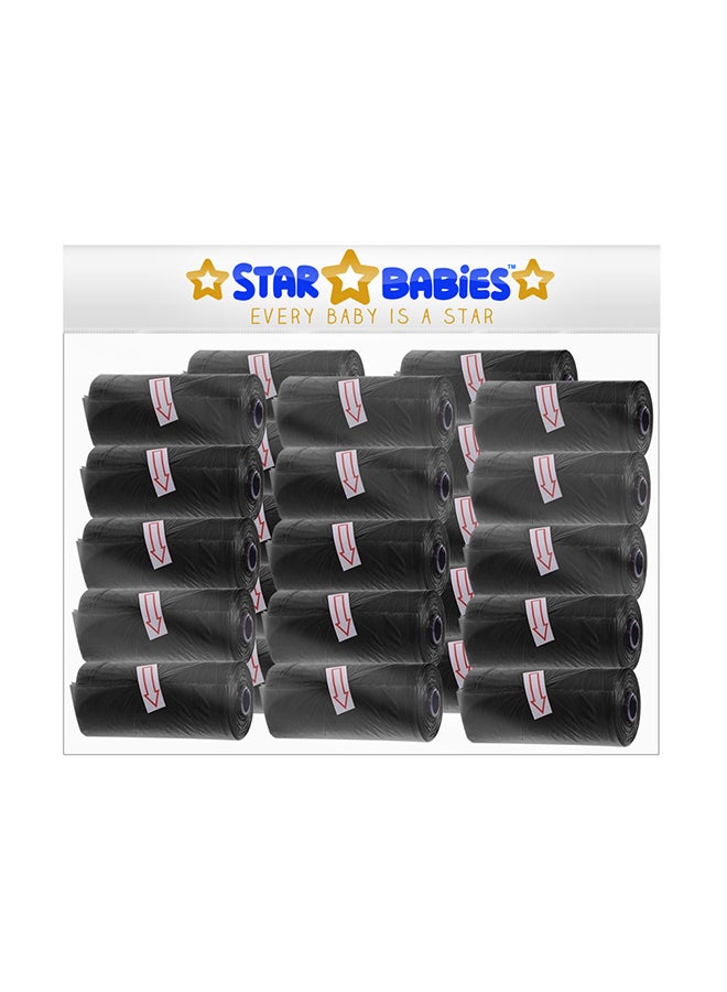 STAR BABiES 25-Piece Disposable Scented Bag Set  - Image 1