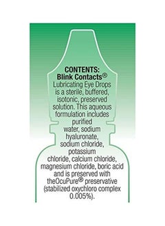 Blink Contacts Lubricant Eye Drops  - Image 5