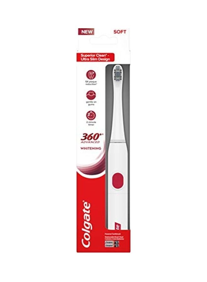 Colgate 360 Advanced Sonic Rechargeable Toothbrush White - Image 1