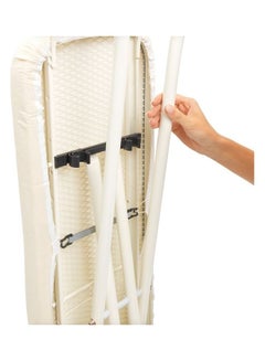 brabantia Ironing Board Size A With Steam Iron Rest Cotton Flower 110x30cm  - Image 4