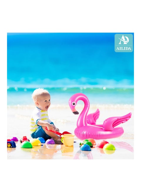 Inflatable Flamingo Cartoon Swim Ring
