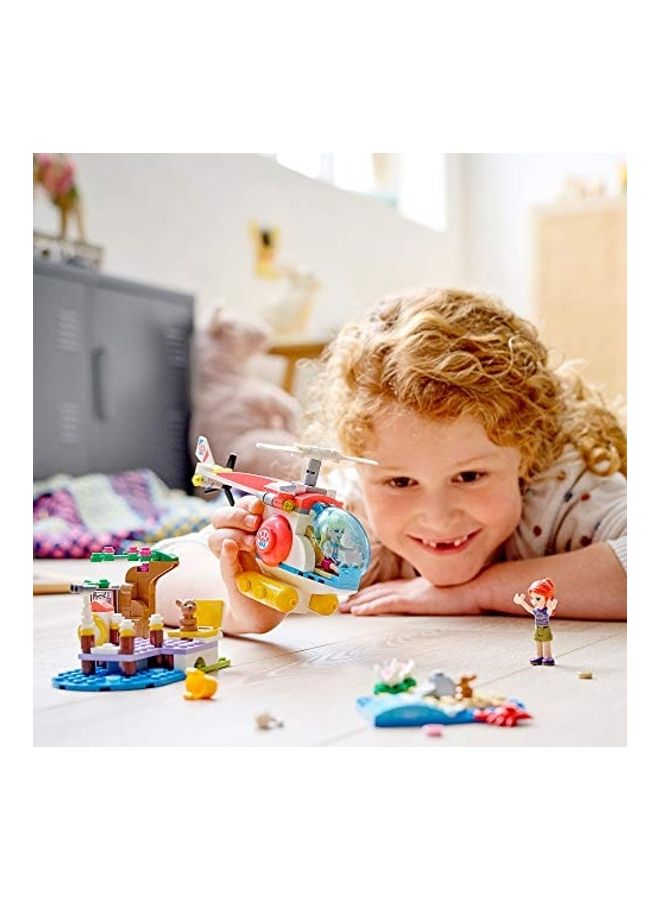 LEGO 41692 249-Piece Friends Vet Clinic Rescue Helicopter Building Toy 6+ Years - Image 2