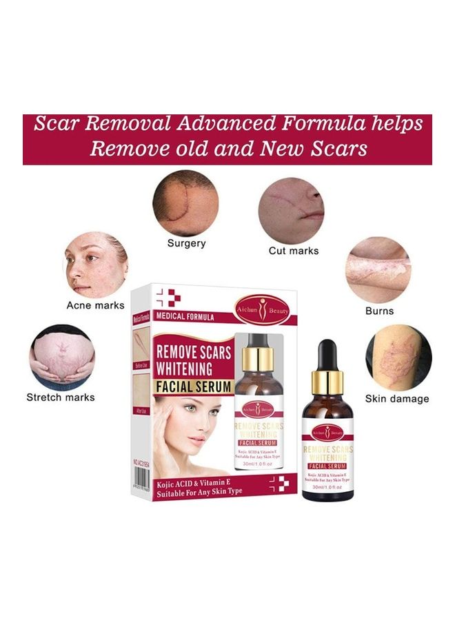 Aichun beauty 4-Piece Remove Scars Whitening Facial Serum Multicolour 4x30ml  - Image 3