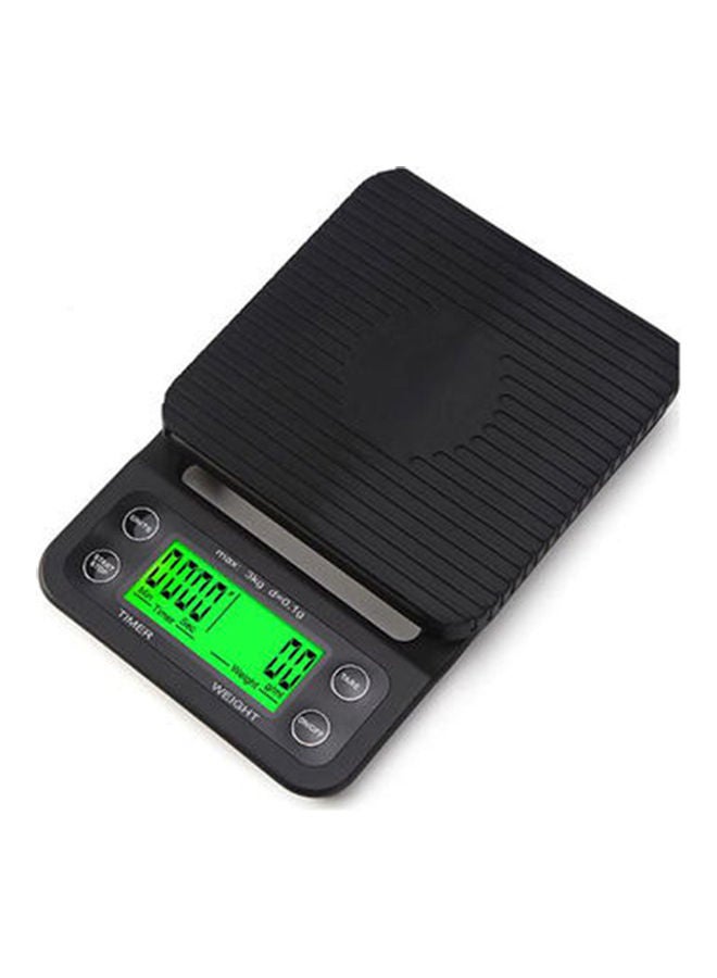 EzzySo Electronic Weighing Coffee Scale MT18433A Black - Image 1