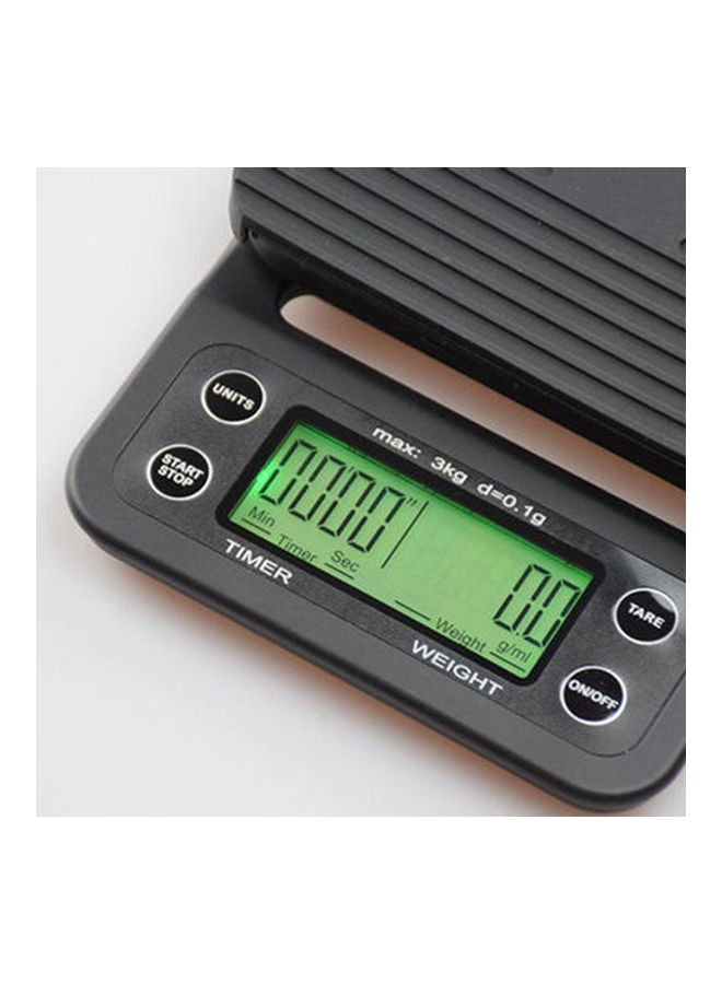 EzzySo Electronic Weighing Coffee Scale MT18433A Black - Image 4