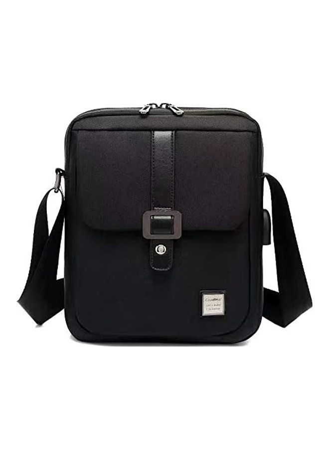 CoolBELL Waterproof Briefcase Crossbody Bag Black  - Image 1