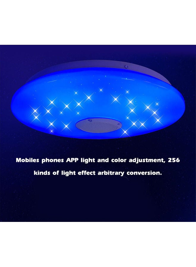 Dimmable Intelligent Music Ceiling Lamp Multicolour