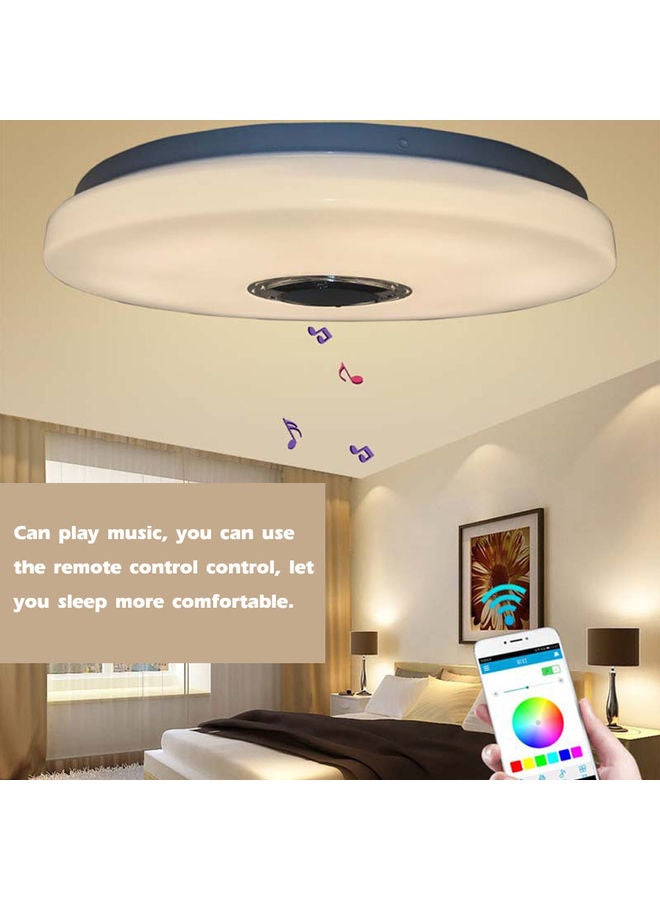 Dimmable Intelligent Music Ceiling Lamp Multicolour