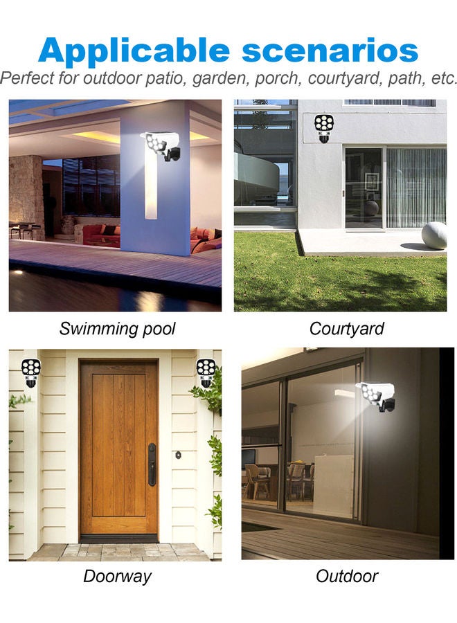 Generic IP65 Waterproof LED Solar Lights White  - Image 3