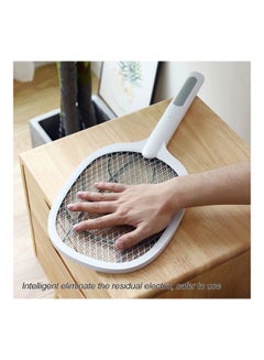 2 In1 USB Rechargeable Electric Swatter White 54x5x22cm - v1622975462/N46435754A_5