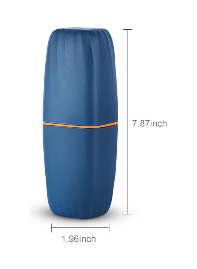 Portable Toothpaste Holder Toothbrush Cup Blue 20.00*5.00*5.00cm  - Image 2