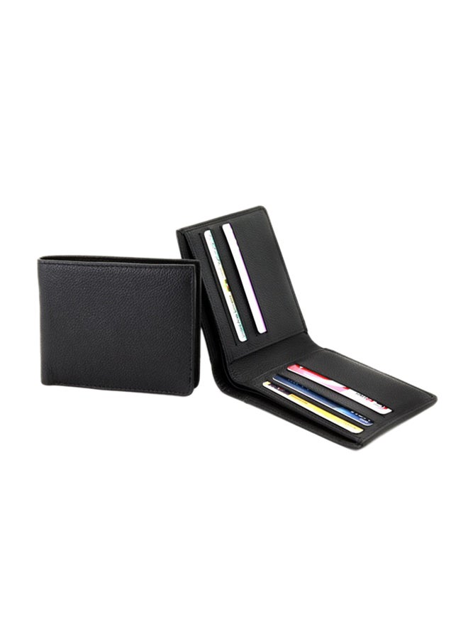 Chase Plus - Genuine Leather Men’s Wallet Grainy Black - Image 1