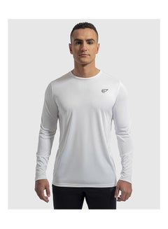 Long Sleeve Crew Neck White