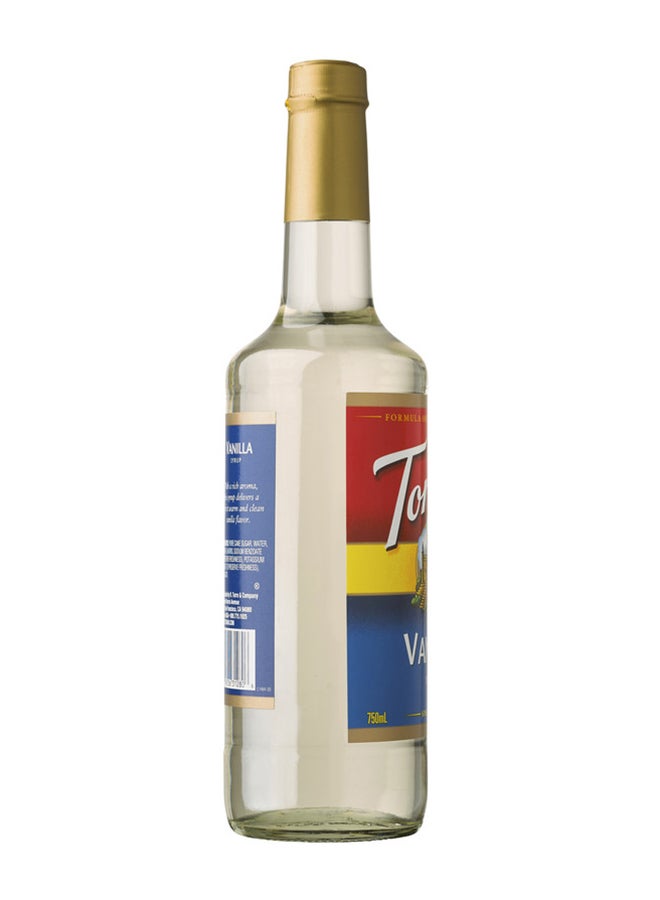 Syrup Sugar Free Vanilla 750ml