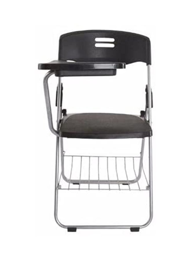 Mahmayi Kelvin Folding Student Chair Black/Silver 82x42.5x37cm - Image 3