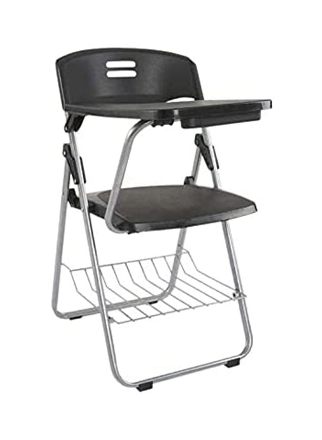 Mahmayi Kelvin Folding Student Chair Black/Silver 82x42.5x37cm - Image 5