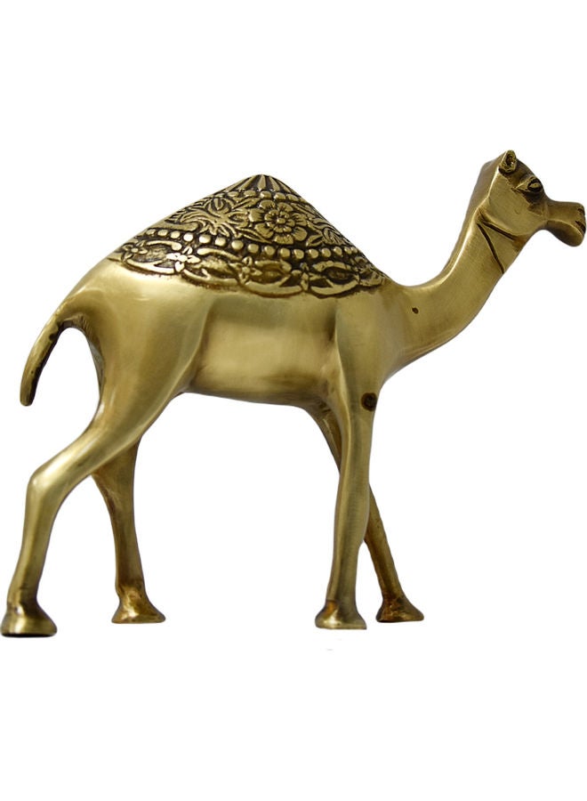تمثال كلاسيكي على شكل جمل ذهبي - Image 3