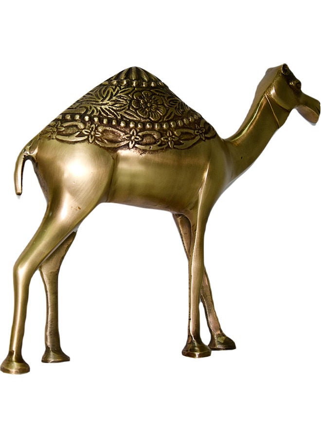 تمثال كلاسيكي على شكل جمل ذهبي - Image 2