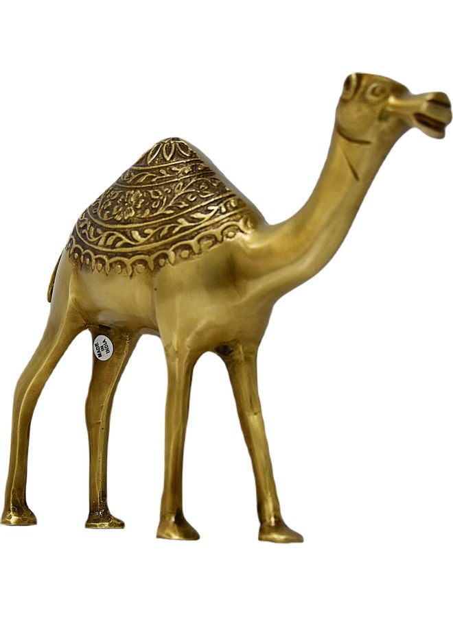 تمثال كلاسيكي على شكل جمل ذهبي - Image 3