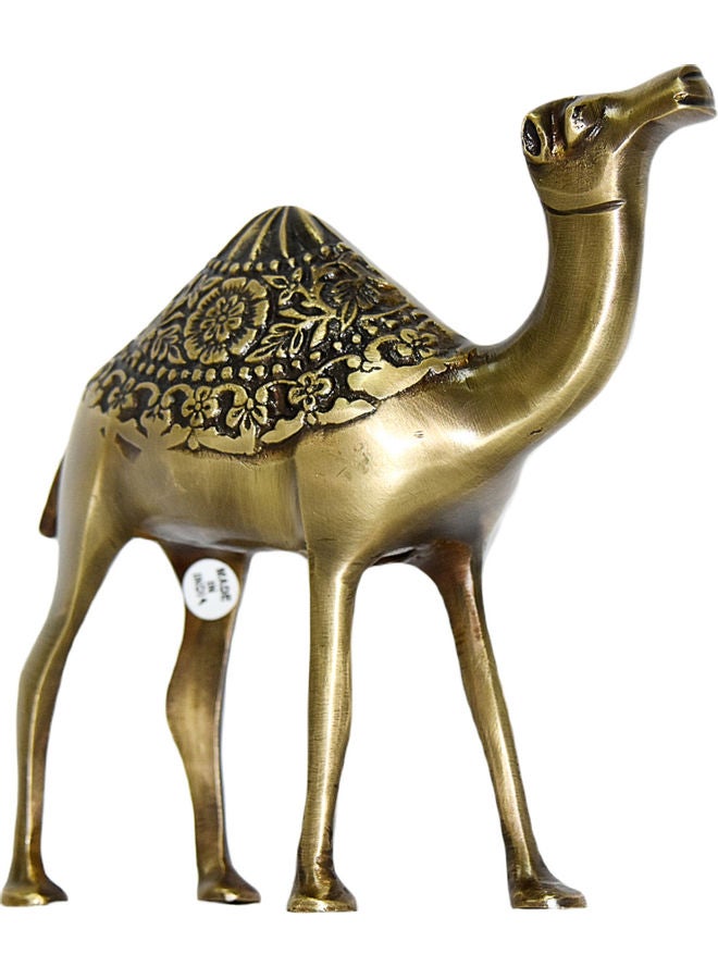 تمثال كلاسيكي على شكل جمل ذهبي - Image 1