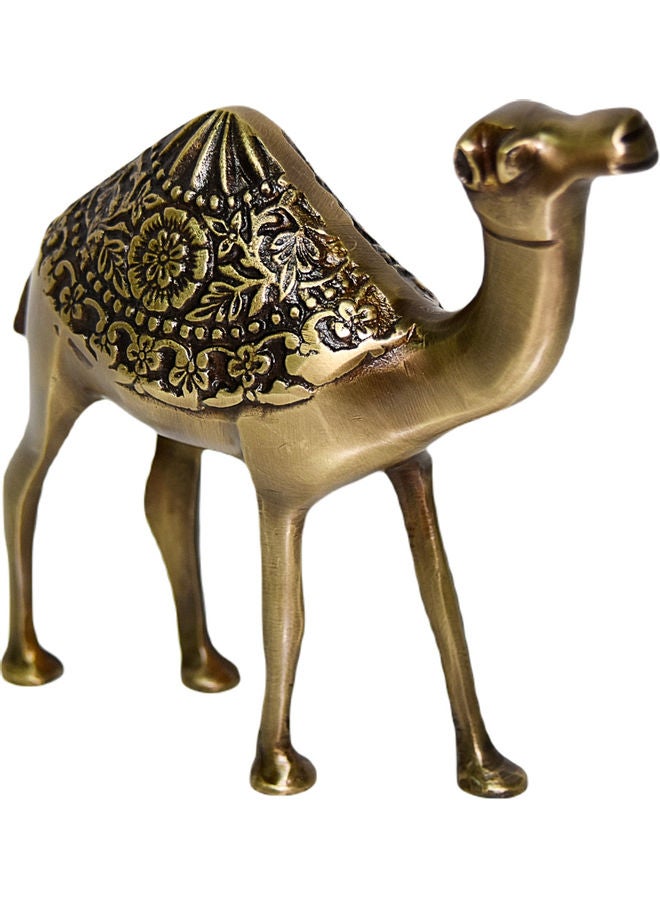 تمثال كلاسيكي على شكل جمل ذهبي - Image 2