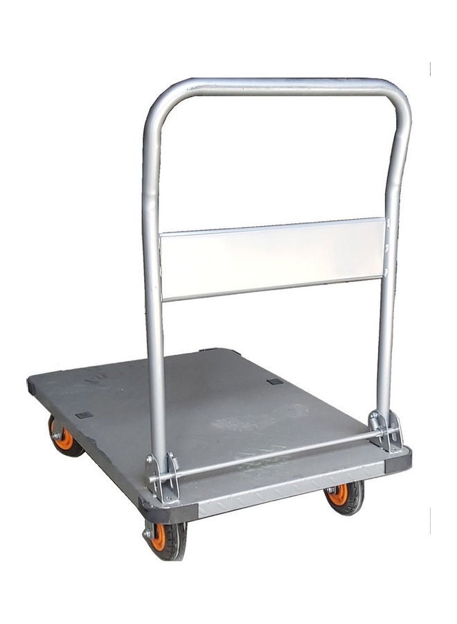 Platform Trolley Silver 16x94x62cm - Image 3